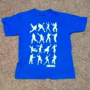 Fortnite Dance Silhouettes Turquoise T-Shirt